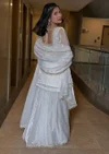 Hov019 Premium Space Silk Sharara Suit Suppliers In India